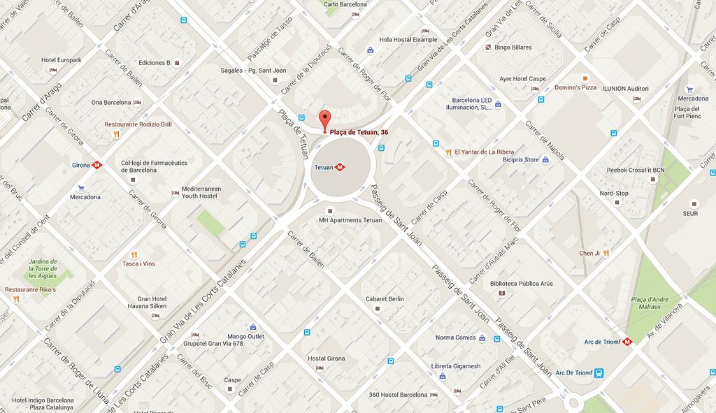 Click&Flat Luxury Tetuan Apartment Barcelona Ngoại thất bức ảnh